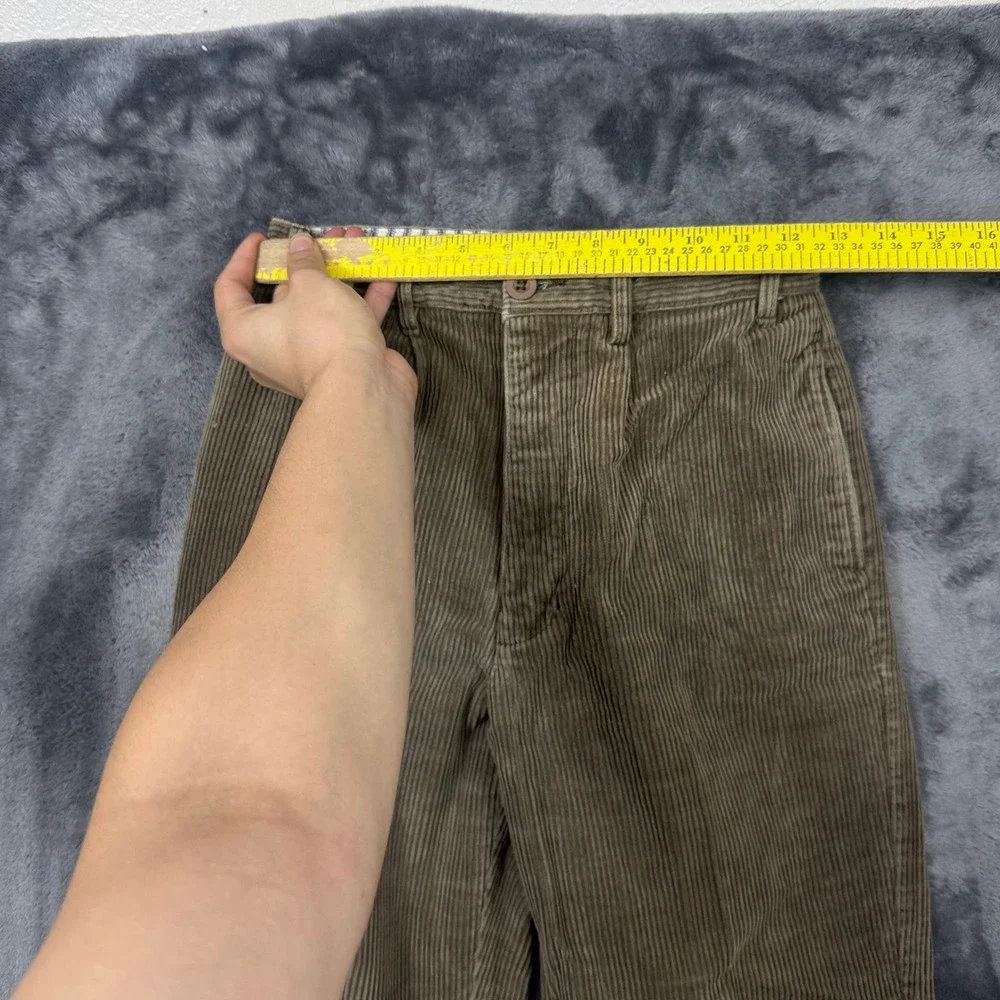 Gap Corduroy Pants Mens 29 Brown Excellent Vintage Straight Leg Wide Wale 9445